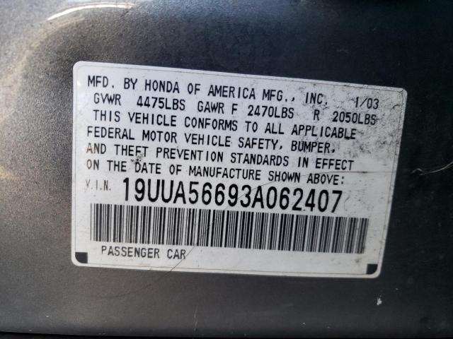 19UUA56693A062407 Acura 3.2TL