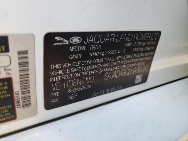 SAJAD4BG6HA965141 Jaguar XE PREMIUM