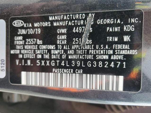5XXGT4L39LG382471 KIA Optima Lx