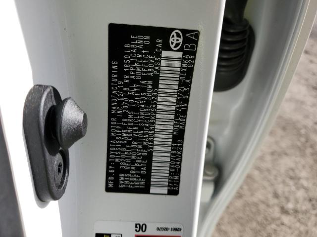 2019 TOYOTA COROLLA L 5YFBURHE9KP945295