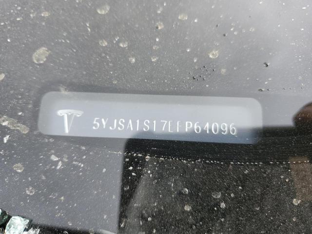 5YJSA1S17EFP64096 Tesla MODEL S