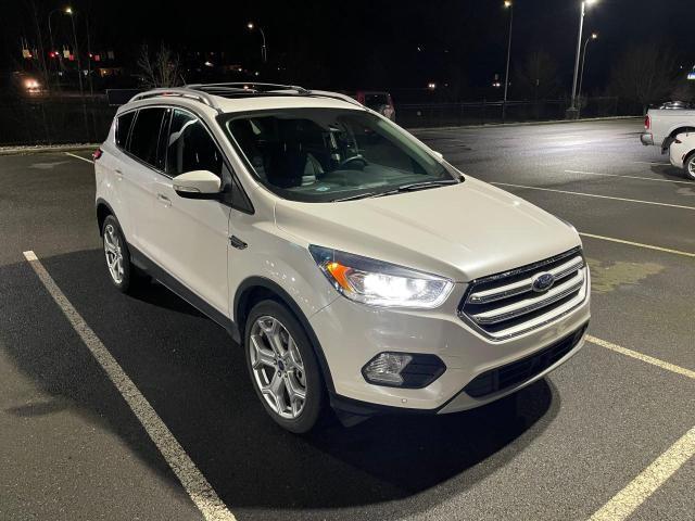 Salvage cars for sale from Copart Portland, OR: 2017 Ford Escape Titanium