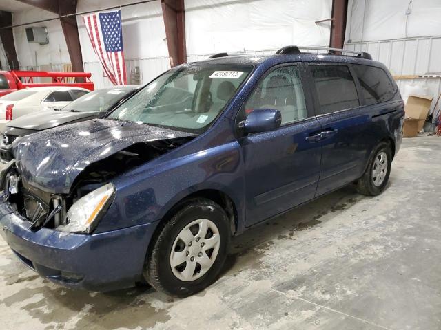 KIA Sedona salvage cars for sale: 2006 KIA Sedona EX