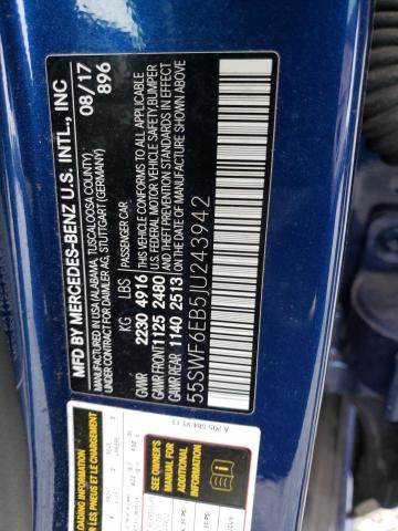 2018 MERCEDES-BENZ C 43 4MATI - 55SWF6EB5JU243942