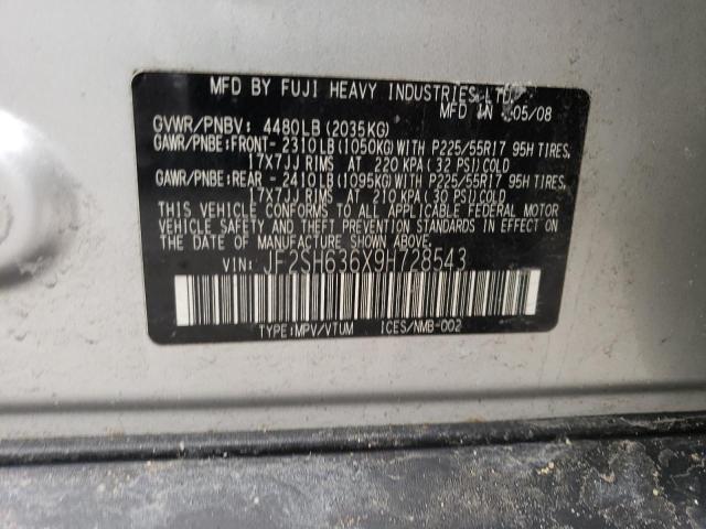 JF2SH636X9H728543 Subaru Forester 2.5x Premium