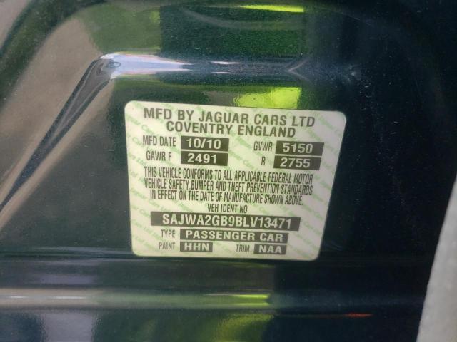 SAJWA2GB9BLV13471 Jaguar XJ