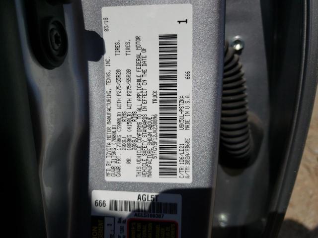 2018 TOYOTA TUNDRA CRE - 5TFGY5F12JX238896