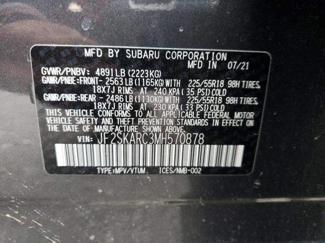 JF2SKARC3MH570878 Subaru Forester Sport