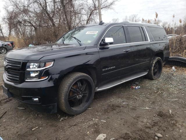 Vehiculos salvage en venta de Copart Baltimore, MD: 2015 Chevrolet Suburban K1500 LTZ