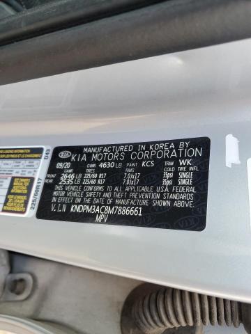 KNDPM3AC8M7886661 KIA Sportage Lx