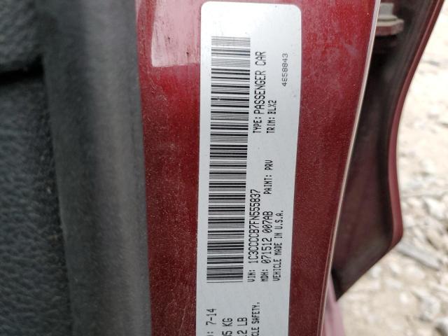 2015 CHRYSLER 200 C - 1C3CCCCB7FN555837