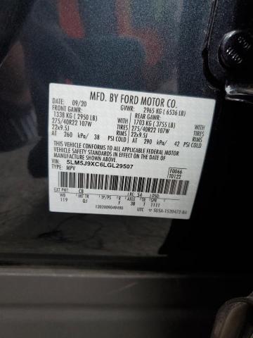 5LM5J9XC6LGL29507 Lincoln Aviator Black Label