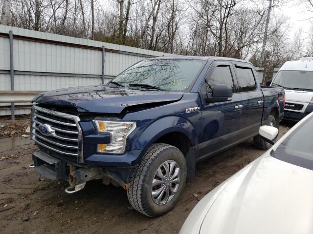 Salvage cars for sale from Copart Billerica, MA: 2016 Ford F150 Supercrew