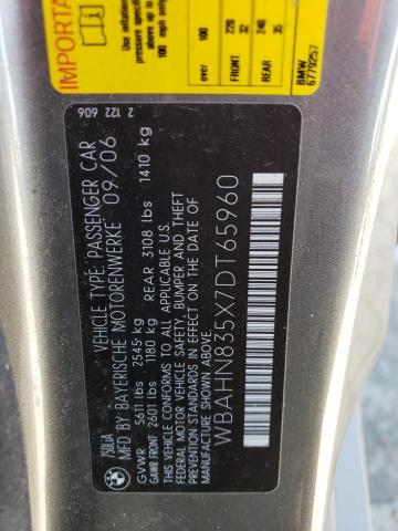 WBAHN835X7DT65960 BMW 750
