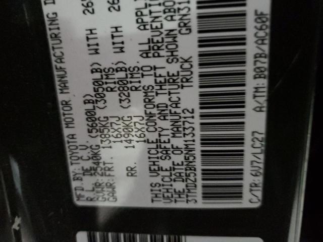 2022 TOYOTA TACOMA DOU - 3TMDZ5BN5NM133712