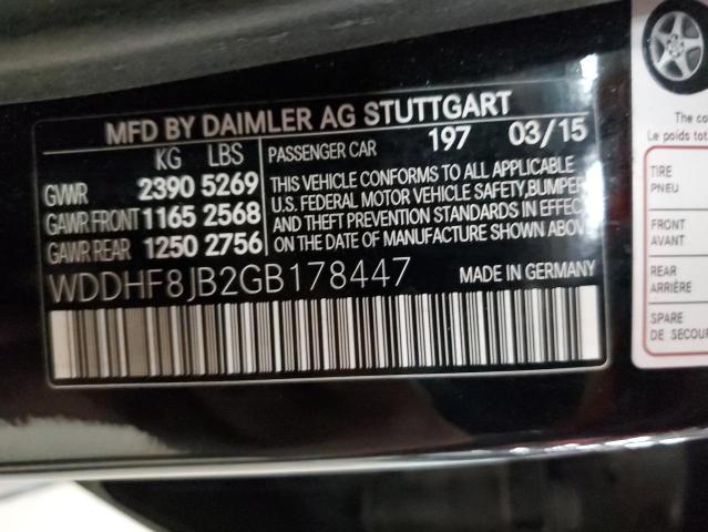 2016 MERCEDES-BENZ E 350 4MAT - WDDHF8JB2GB178447