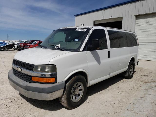 Salvage cars for sale from Copart New Braunfels, TX: 2009 Chevrolet Express G1500