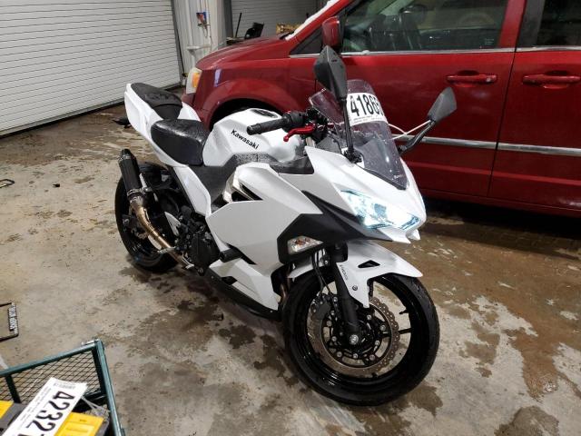 Salvage cars for sale from Copart Mcfarland, WI: 2020 Kawasaki EX400