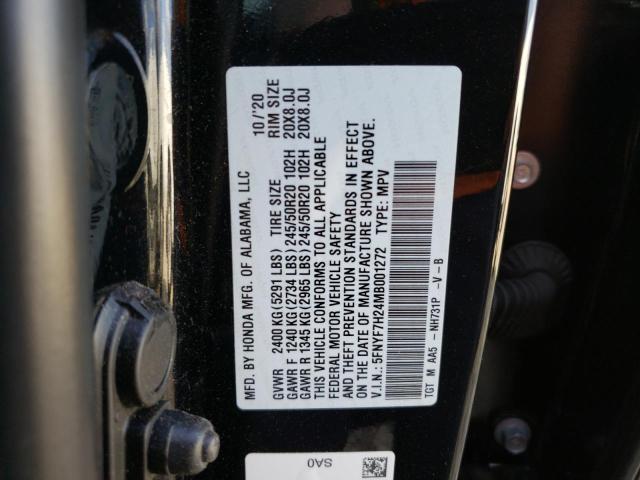 2021 HONDA PASSPORT S - 5FNYF7H24MB001272