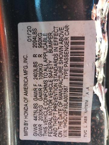 2020 HONDA ACCORD TOU - 1HGCV2F93LA007587