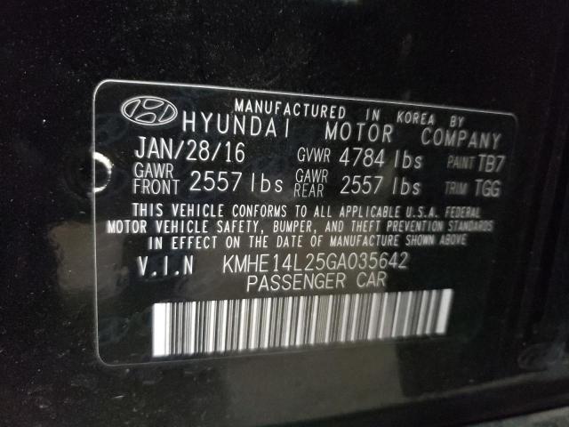 2016 HYUNDAI SONATA PLU - KMHE14L25GA035642