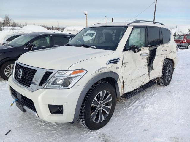 Salvage cars for sale from Copart Anchorage, AK: 2018 Nissan Armada SV