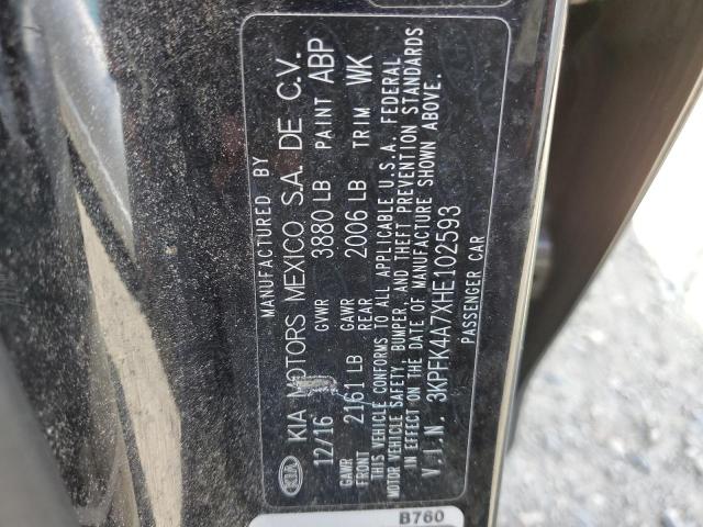 2017 KIA FORTE LX - 3KPFK4A7XHE102593