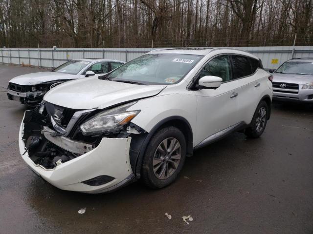 Salvage cars for sale at Glassboro, NJ auction: 2015 Nissan Murano S