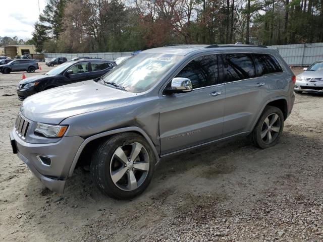 Salvage cars for sale from Copart Knightdale, NC: 2015 Jeep Grand Cherokee Overland
