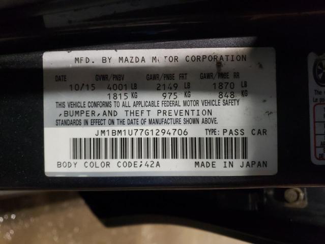 2016 MAZDA 3 SPORT - JM1BM1U77G1294706