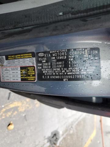 KNDMB233996279939 KIA SEDONA EX