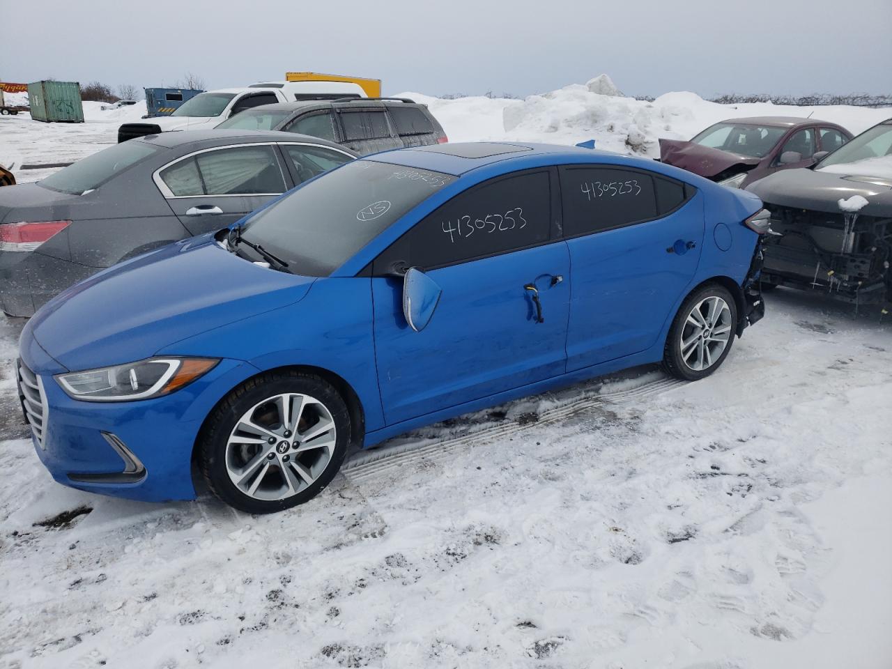 KMHD84LF9HU187868 HYUNDAI ELANTRA SE 2017