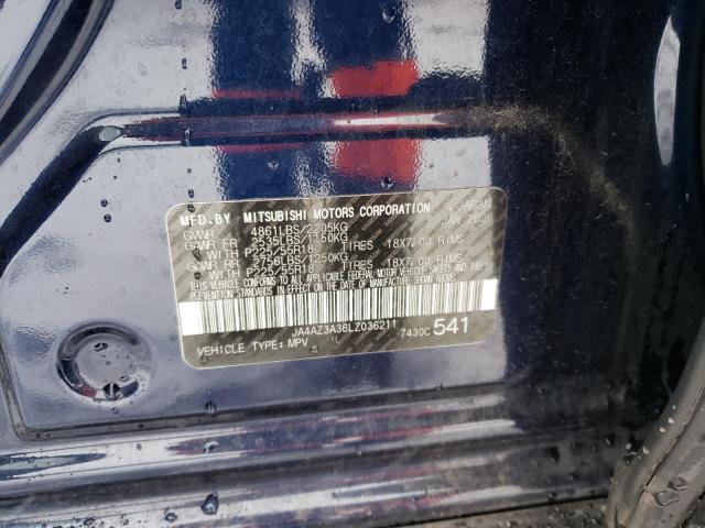 2020 MITSUBISHI 12' BOX - JA4AZ3A36LZ036211