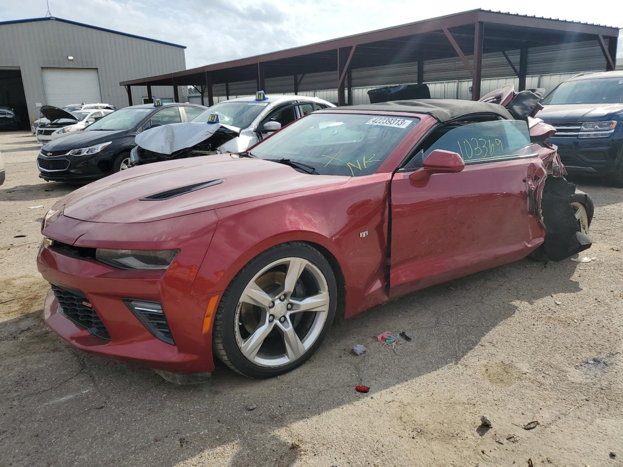 1G1FE3D70J0101084 2018 Chevrolet Camaro Ss