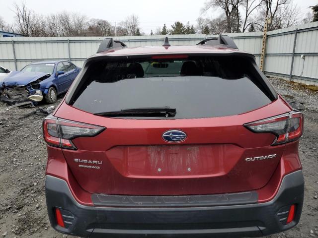  SUBARU OUTBACK 2020 Червоний