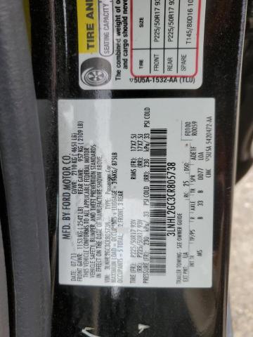 3LNHL2GC3CR805738 Lincoln MKZ
