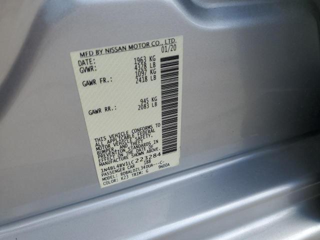 1N4BL4BV1LC223284 Nissan ALTIMA S