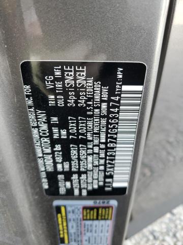 2018 HYUNDAI SANTA FE S 5XYZT3LB7JG563474
