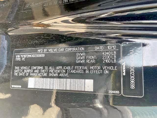 YV1672MKXD2309699 Volvo C30