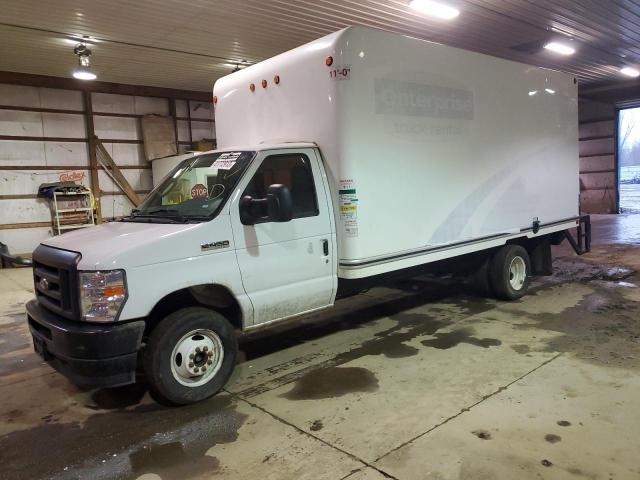 Salvage trucks for sale at Columbia Station, OH auction: 2022 Ford Econoline E450 Super Duty Cutaway Van