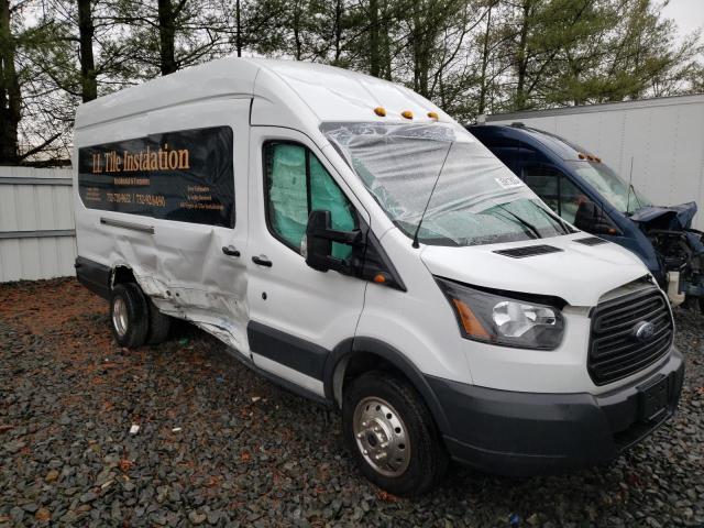 Salvage cars for sale from Copart Windsor, NJ: 2018 Ford Transit T-350 HD