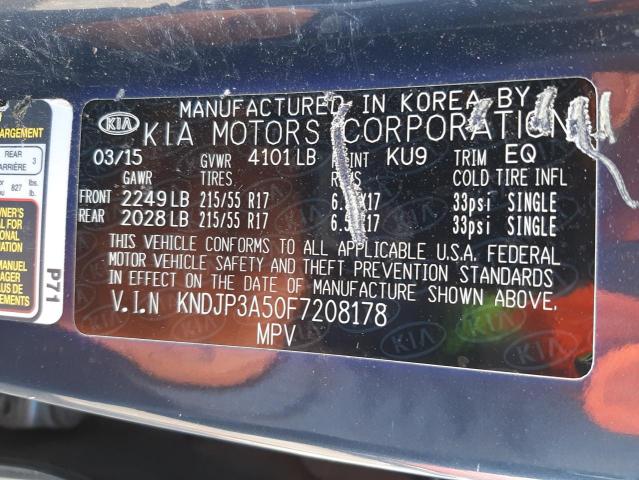 KNDJP3A50F7208178 KIA SOUL +