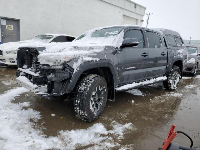 Salvage cars for sale from Copart Farr West, UT: 2020 Toyota Tacoma Double Cab