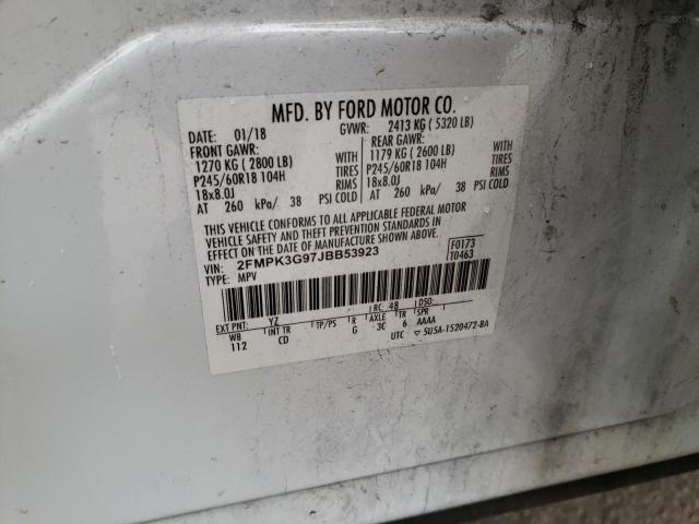 2018 FORD EDGE SE - 2FMPK3G97JBB53923