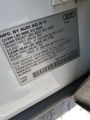 2018 AUDI Q7 PRESTIG - WA1VAAF77JD050346