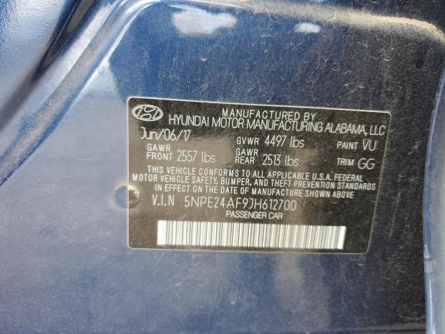 2018 HYUNDAI SONATA SE 5NPE24AF9JH612700