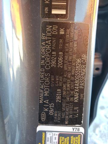 2016 KIA FORTE EX - KNAFX4A80G5518296