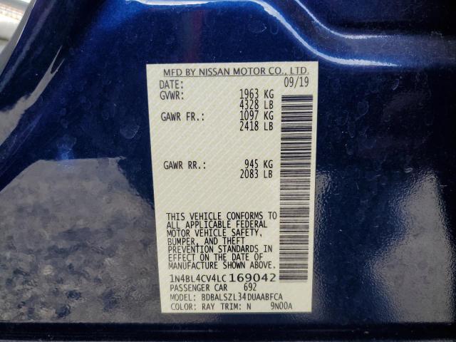 1N4BL4CV4LC169042 Nissan ALTIMA SR