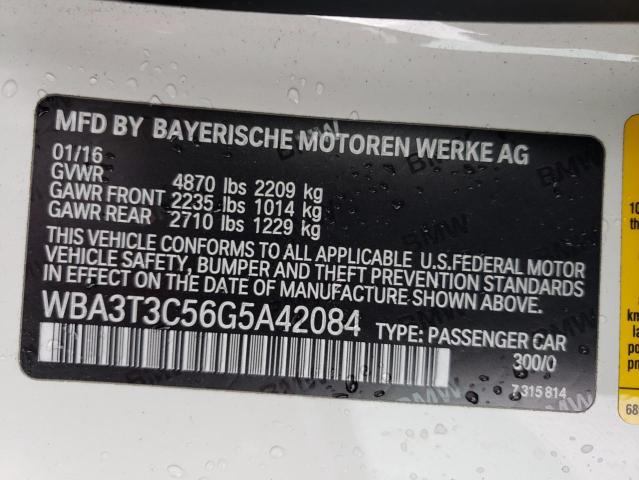 2016 BMW 435 I - WBA3T3C56G5A42084