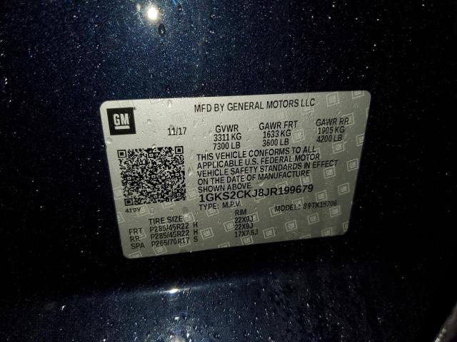 1GKS2CKJ8JR199679 GMC Yukon